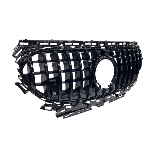Calandre Avant pour Mercedes W214 Look GT FULL BLACK Caméra - KDMPARTS EUROPE TUNING STORE