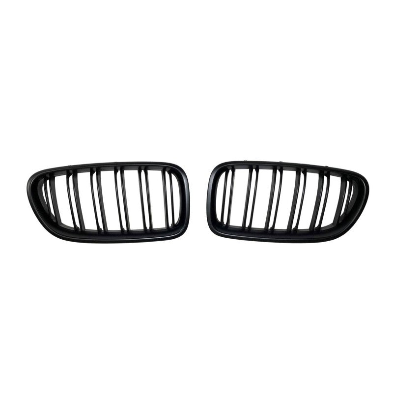 Calandre Avant pour BMW F10 / F11 2010-2012 Noire mate - MS accessoires Auto