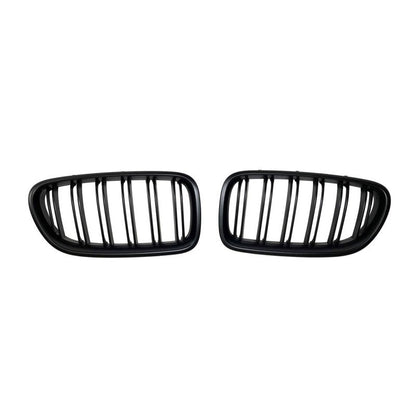 Calandre Avant pour BMW F10 / F11 2010-2012 Noire mate - MS accessoires Auto