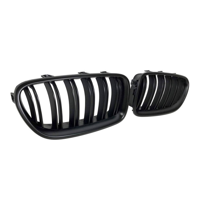 Calandre Avant pour BMW F10 / F11 2010-2012 Noire mate - MS accessoires Auto