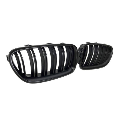 Calandre Avant pour BMW F10 / F11 2010-2012 Noire mate - MS accessoires Auto
