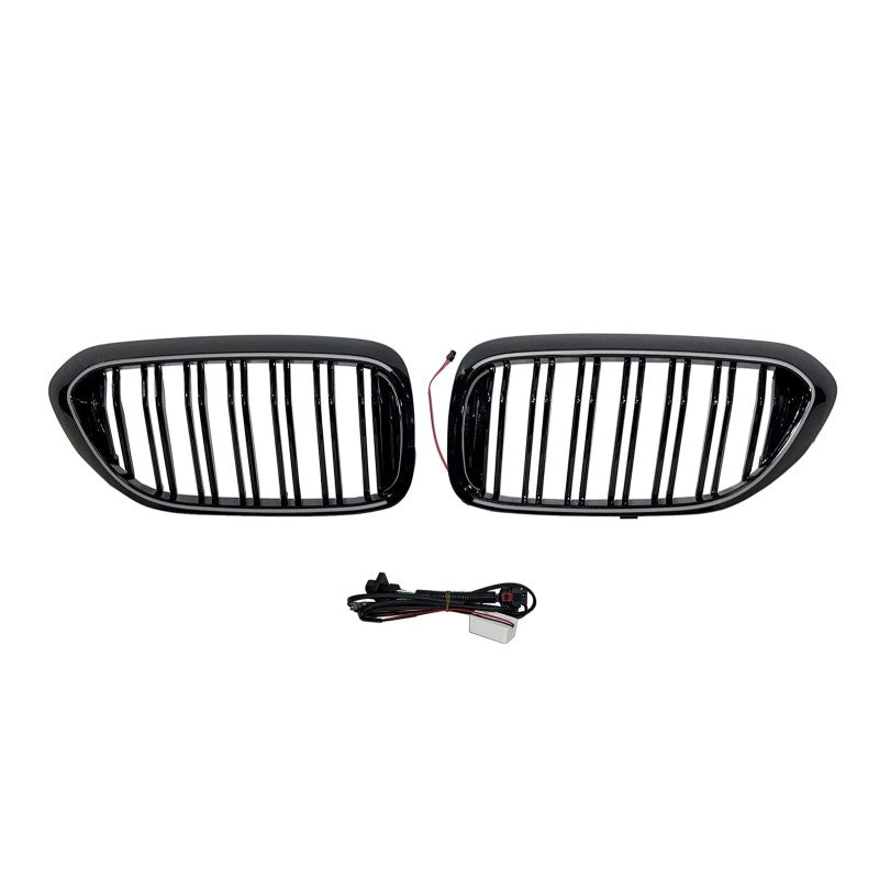Calandre Avant pour BMW G30 / G31 LED Noire Brillante - MS accessoires Auto