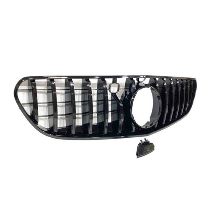 Calandre Avant pour Mercedes C217 S COUPE 2018-2020 Look GT Full Black - MS accessoires Auto