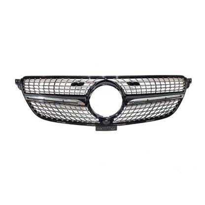 Calandre Avant pour Mercedes GLE Coupe C292 (2015-2018) / GLE W166 SUV (2015-2018) Look Diamond Caméra - MS accessoires Auto