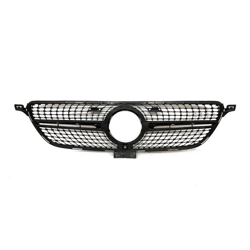 Calandre Avant pour Mercedes GLE Coupe C292 (2015-2018) / GLE W166 SUV (2015-2018) Look Diamond Caméra - MS accessoires Auto