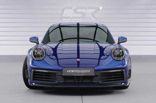 Canards de pare chocs avant homologués ABE pour Porsche 911 / 992/ 991 / 997 / 996, Boxster 981, Cayman 981C - KDMPARTS EUROPE TUNING STORE