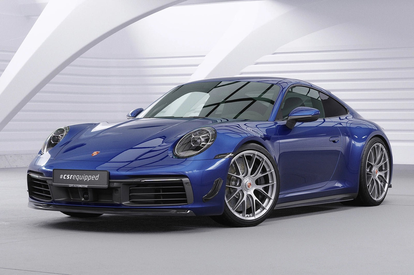 Canards de pare chocs avant homologués ABE pour Porsche 911 / 992/ 991 / 997 / 996, Boxster 981, Cayman 981C - KDMPARTS EUROPE TUNING STORE