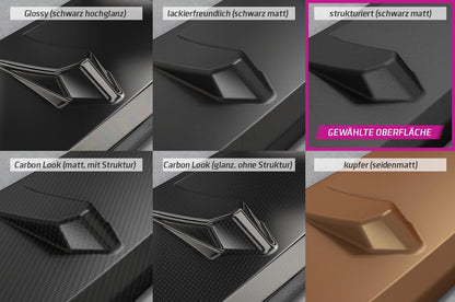 Canards de pare chocs avant homologués ABE pour Porsche 911 / 992/ 991 / 997 / 996, Boxster 981, Cayman 981C - KDMPARTS EUROPE TUNING STORE