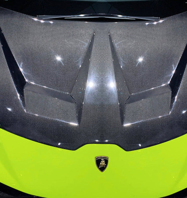 Capot avant en fibre de carbone de DMC pour Lamborghini Huracan Coupé et Spyder d'origine - KDMPARTS EUROPE TUNING STORE