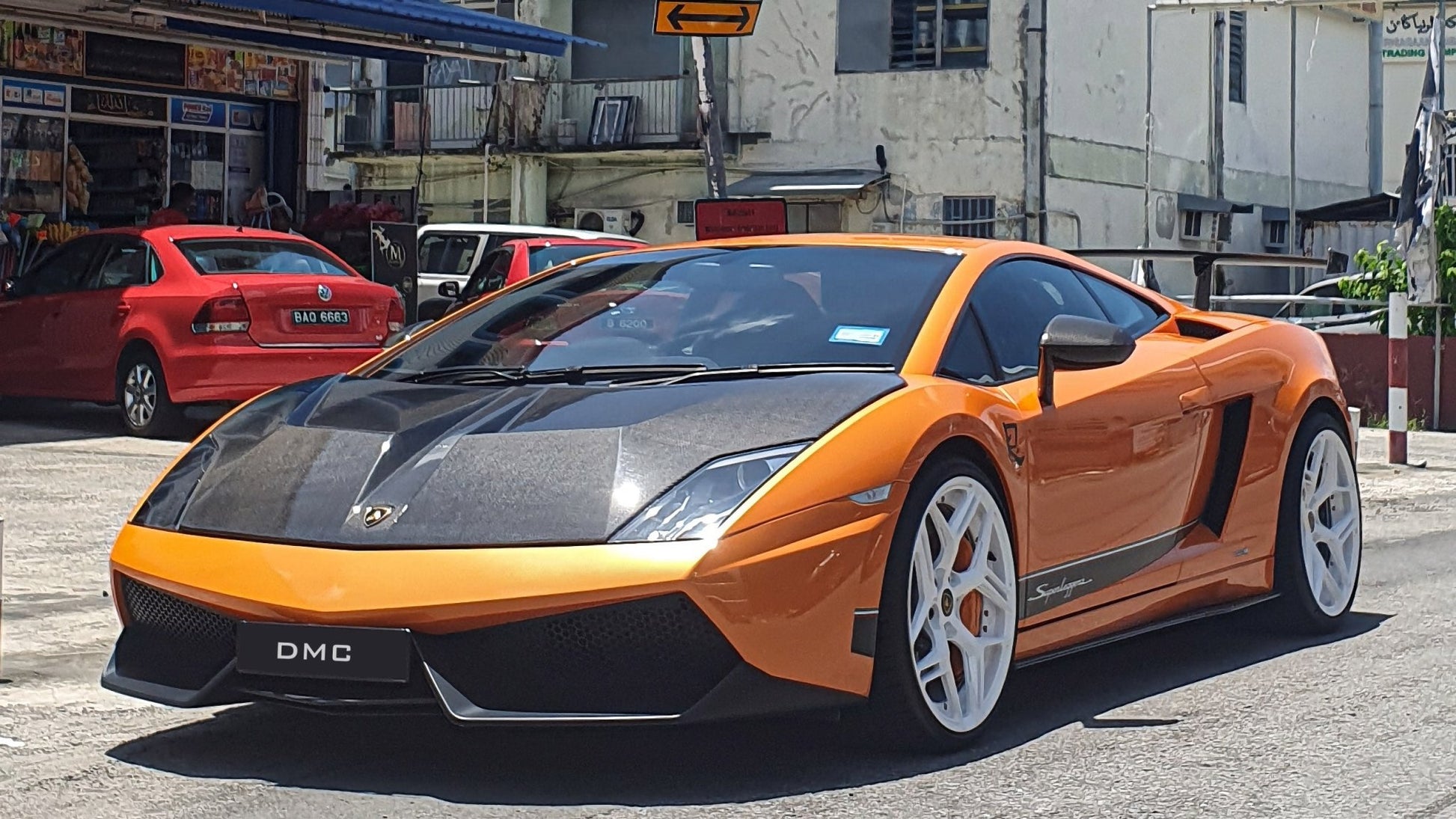 Capot avant en fibre de carbone DMC, remplace le capot moteur d'origine, pour Lamborghini Gallardo Coupé et Spyder - KDMPARTS EUROPE TUNING STORE