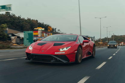 Capot avant en fibre de carbone « STO » de DMC pour Lamborghini Huracan STO Coupé et Spyder, transforme en Super Trofeo Omologate - KDMPARTS EUROPE TUNING STORE