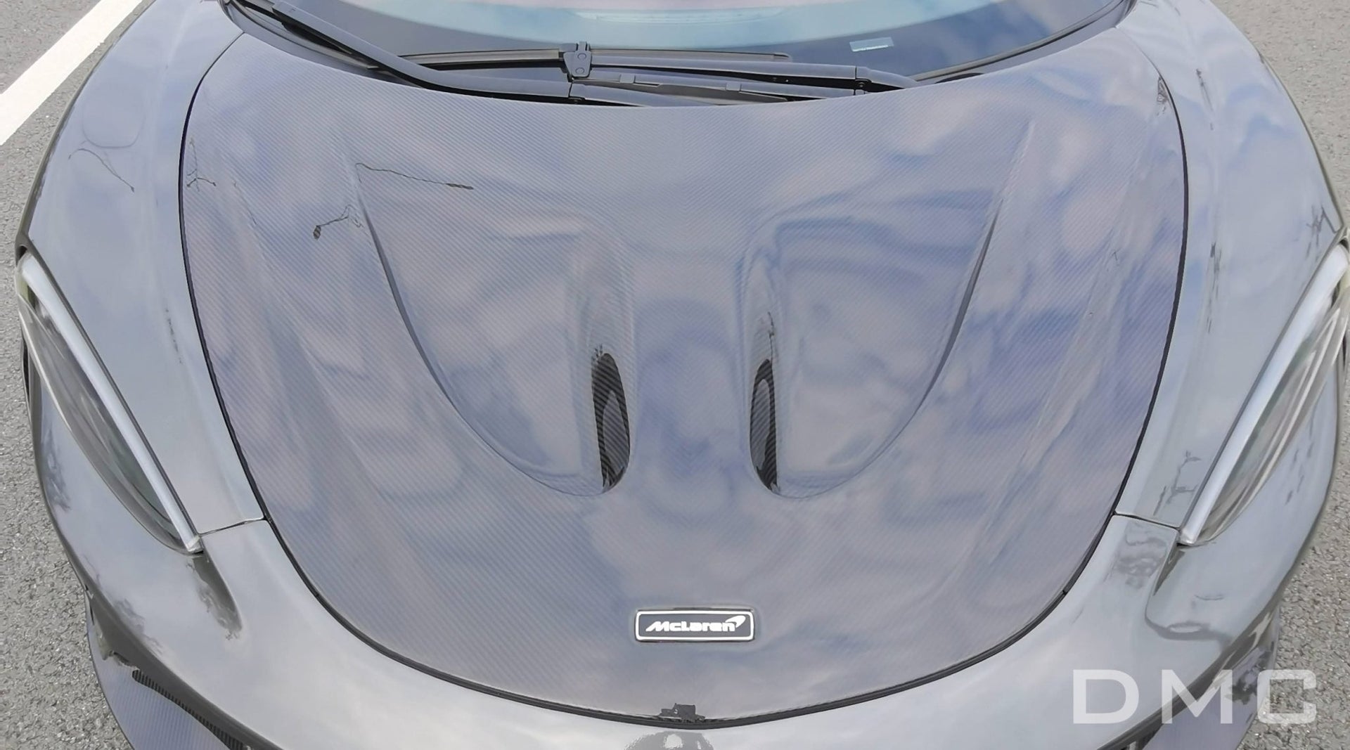 Capot avant en fibre de carbone Style P1 Senna GTR pour McLaren GT - KDMPARTS EUROPE TUNING STORE