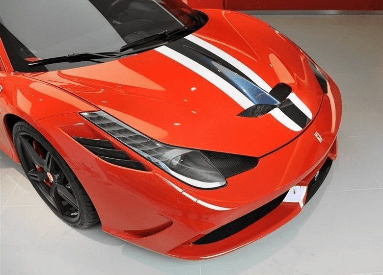 Capot avant pour Ferrari F458 Coupé Italia / Spéciale Spider 2010 - 2014 - KDMPARTS EUROPE TUNING STORE