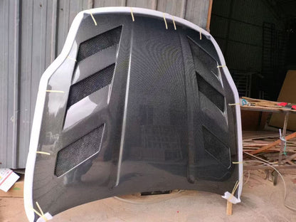 Capot de Style AMS Superleggera en Carbone Nissan 350Z Z33 de 2003 à 2009 - KDMPARTS EUROPE TUNING STORE