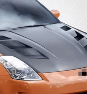 Capot de Style AMS Superleggera en Carbone Nissan 350Z Z33 de 2003 à 2009 - KDMPARTS EUROPE TUNING STORE