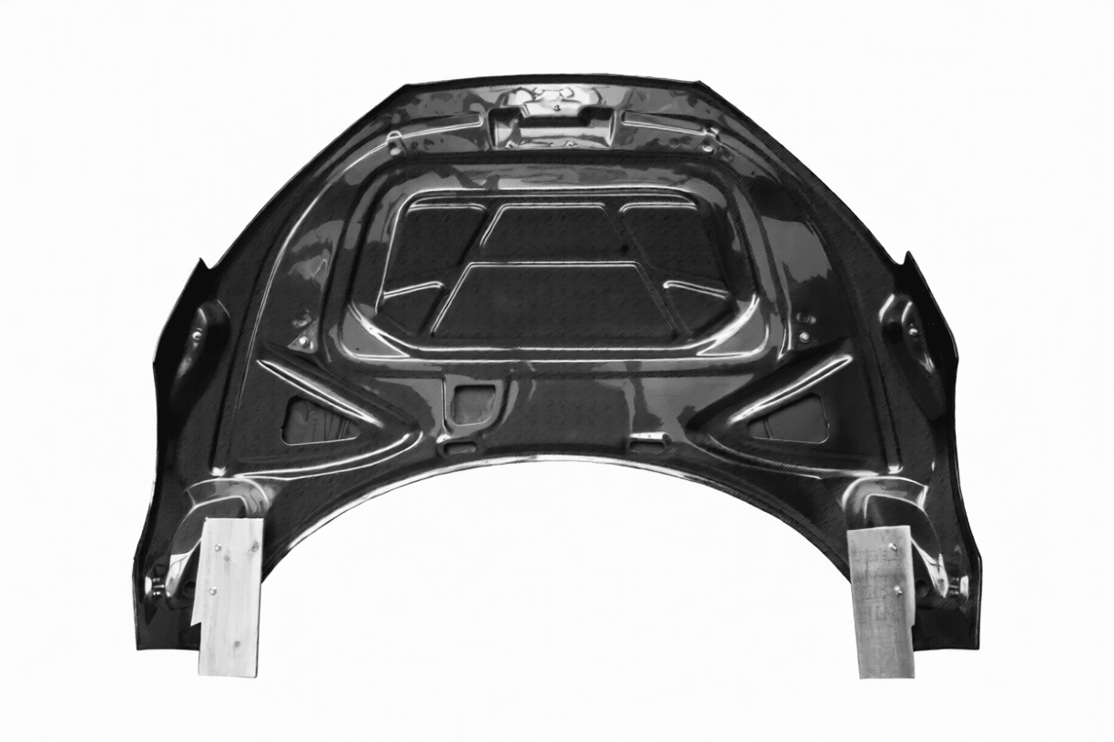 Capot en fibre de carbone pour Audi R8 Coupé et Spyder (2006 - 2015) - KDMPARTS EUROPE TUNING STORE