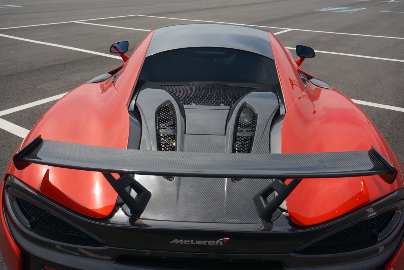 Capot moteur en fibre de carbone de DMC pour McLaren 570S et 570C coupé d'origine Style 600LT - KDMPARTS EUROPE TUNING STORE