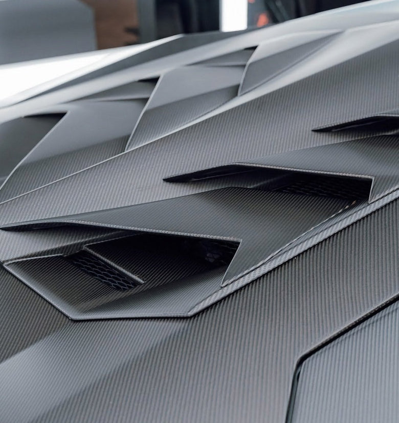 Capot moteur en fibre de carbone DMC pour Lamborghini Aventador SV LP750 Coupé - KDMPARTS EUROPE TUNING STORE