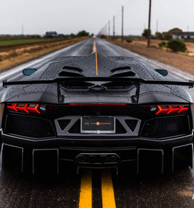 Capot moteur en fibre de carbone « E - GT » DMC pour Lamborghini Aventador Coupé et Roadster - KDMPARTS EUROPE TUNING STORE