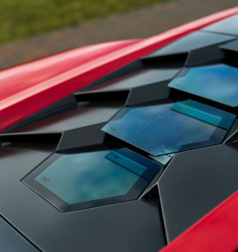 Capot moteur en fibre de carbone « SV / Superveloce » de DMC pour Lamborghini Murcielago Coupé et Roadster - KDMPARTS EUROPE TUNING STORE