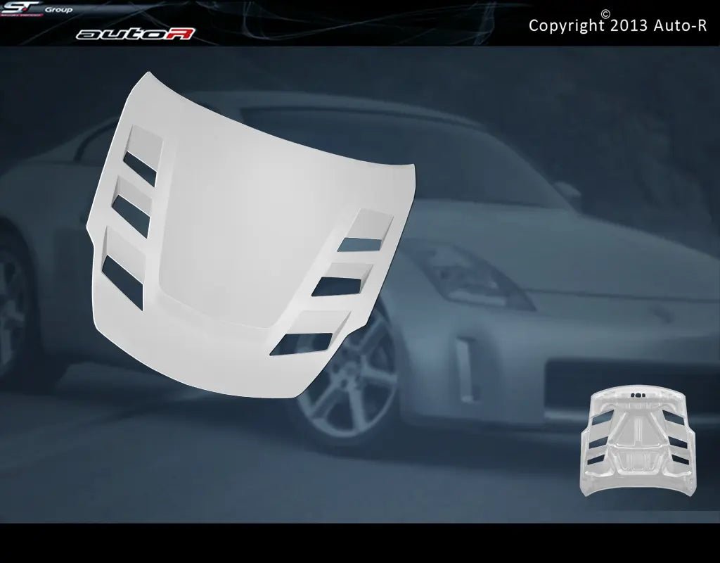 CAPOT MOTEUR POUR NISSAN 350Z STYLE NISMO 2003 - 2009 - KDMPARTS EUROPE TUNING STORE