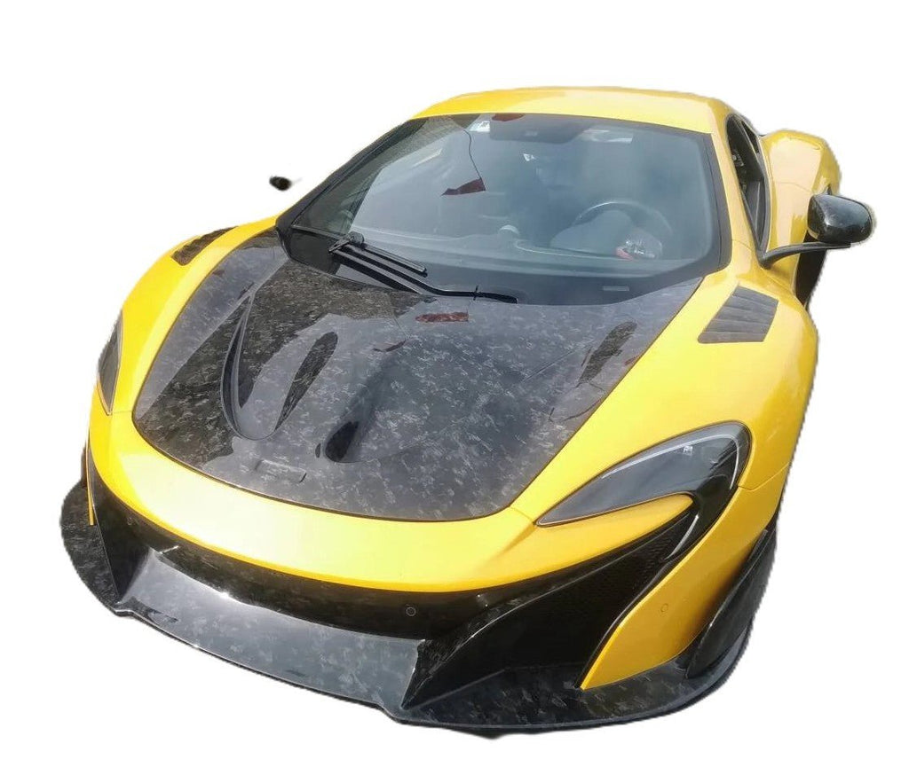 Capot pour McLaren 650S P1 2014 - 2017 en fibre de Carbone forgée - KDMPARTS EUROPE TUNING STORE