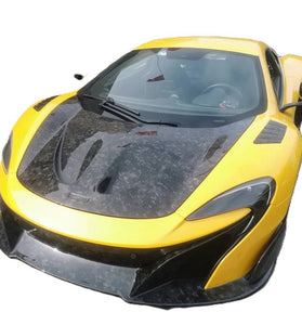 Capot pour McLaren 650S P1 2014 - 2017 en fibre de Carbone forgée - KDMPARTS EUROPE TUNING STORE