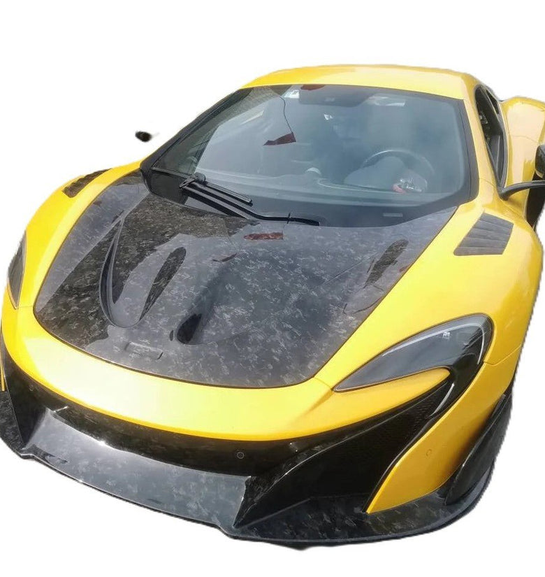 Capot pour McLaren 650S P1 2014 - 2017 en fibre de Carbone forgée - KDMPARTS EUROPE TUNING STORE