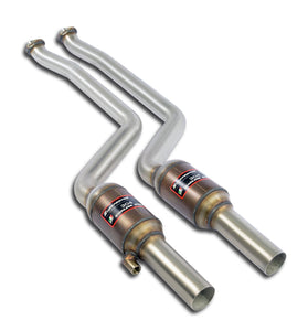 Catalyseurs métalliques Droit + Gauche 200 CPSI Supersprint pour BMW E46 - Tous les modèles (Pour conversion moteur N55) - KDMPARTS EUROPE TUNING STORE