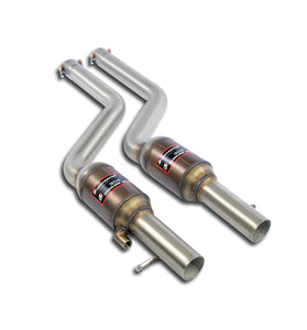Catalyseurs métalliques Droit - Gauche + "X - Pipe" Supersprint pour BMW E46 - Tous les modèles (Pour conversion moteur N51 / N52 / N52N / N53) - KDMPARTS EUROPE TUNING STORE