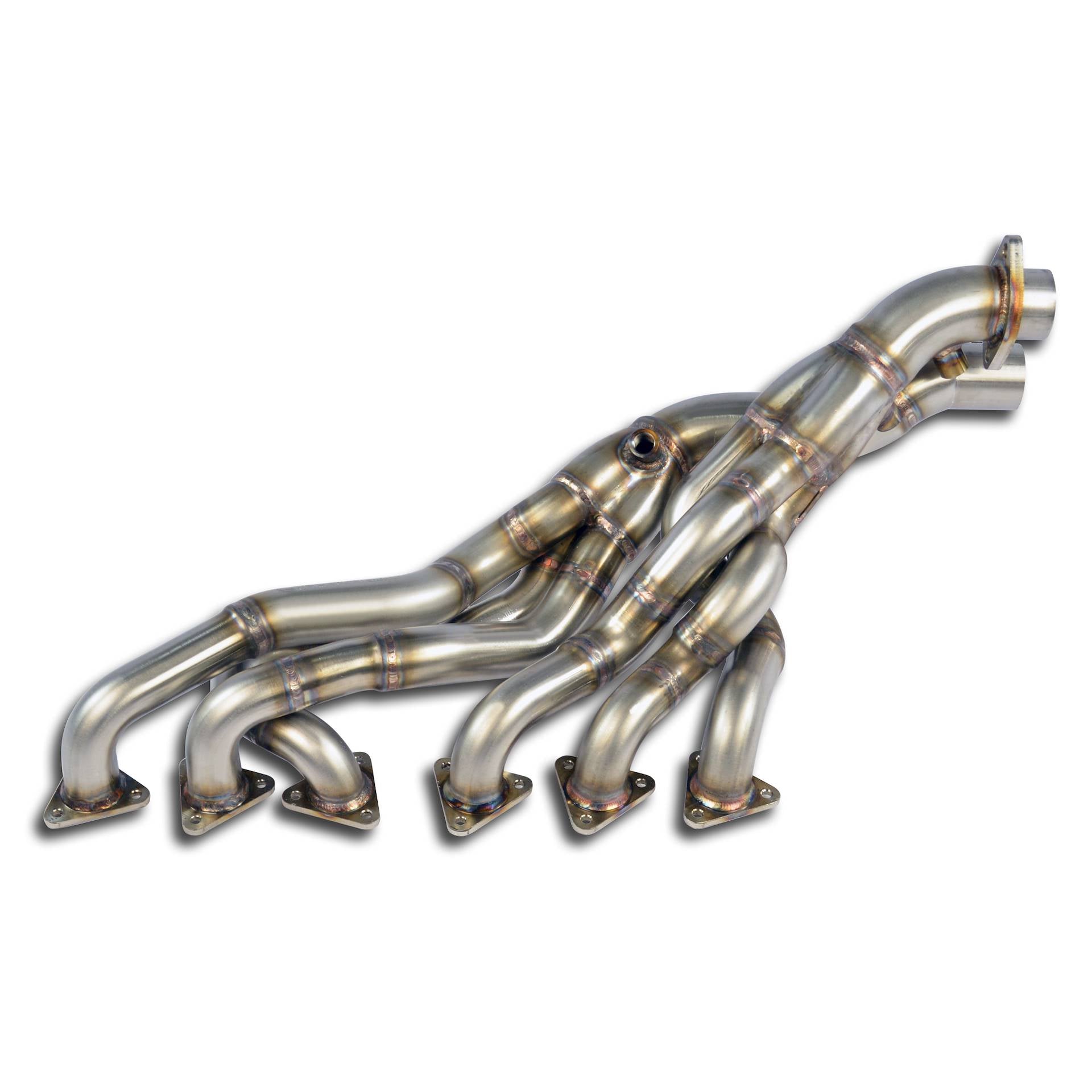 Collecteur "Step Design" (Volant à droite / gauche) Supersprint pour BMW E46/5 325ti Compact (Pour conversion moteur S54) - KDMPARTS EUROPE TUNING STORE