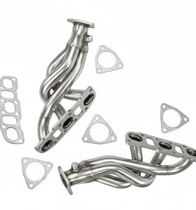 Collecteurs d'échappement DRW R - en acier inoxydable - pour Nissan 350Z Z33 / Infiniti G35 3.5L V6 - KDMPARTS EUROPE TUNING STORE