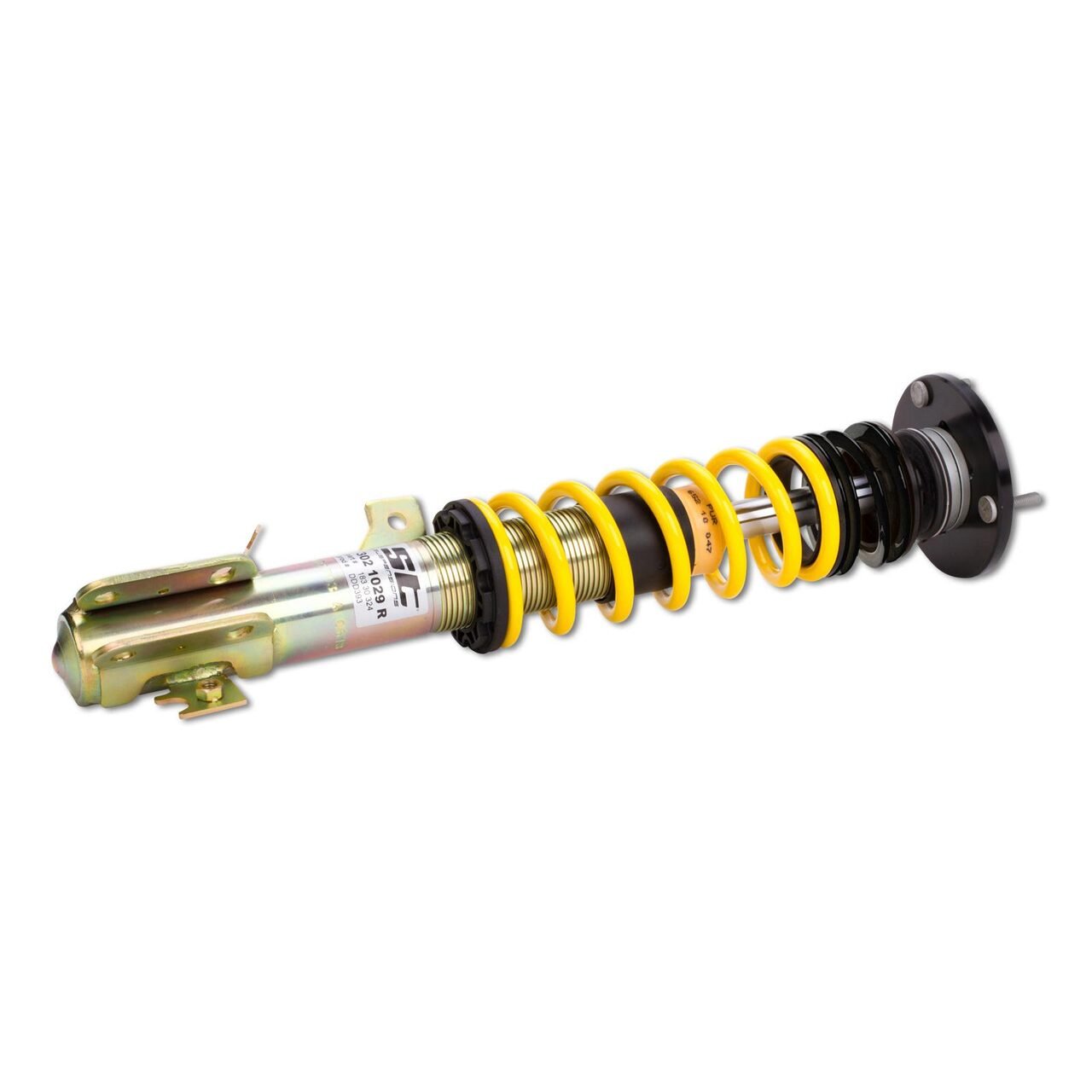 Combinés filetés ST XTA Pour MITSUBISHI LANCER VIII (CY_A, CZ_A, CZ0) (03/2007 - ) EVO X (CZ4A) - dureté réglable avec Coupelles supérieures - KDMPARTS EUROPE TUNING STORE