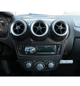 Couvercle de commande de climatisation pour Ferrari F430 coupé Spider Scuderia 16M en Fiber de carbone haute brillance - KDMPARTS EUROPE TUNING STORE