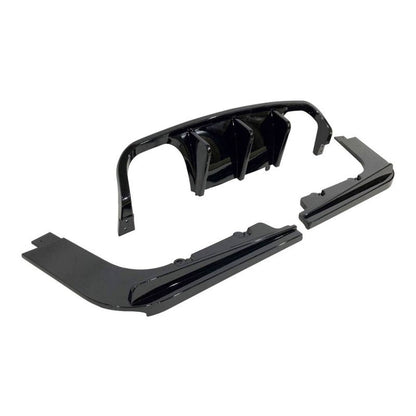 Diffuseur Arrière BMW E92 / E93 Look M3 Noir brillant - kdmparts - europe - tuningstore.com