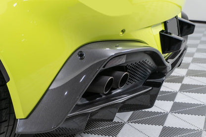 Diffuseur arrière en fibre de carbone de DMC pour Aston Martin Vantage 2017 - 2024 - KDMPARTS EUROPE TUNING STORE