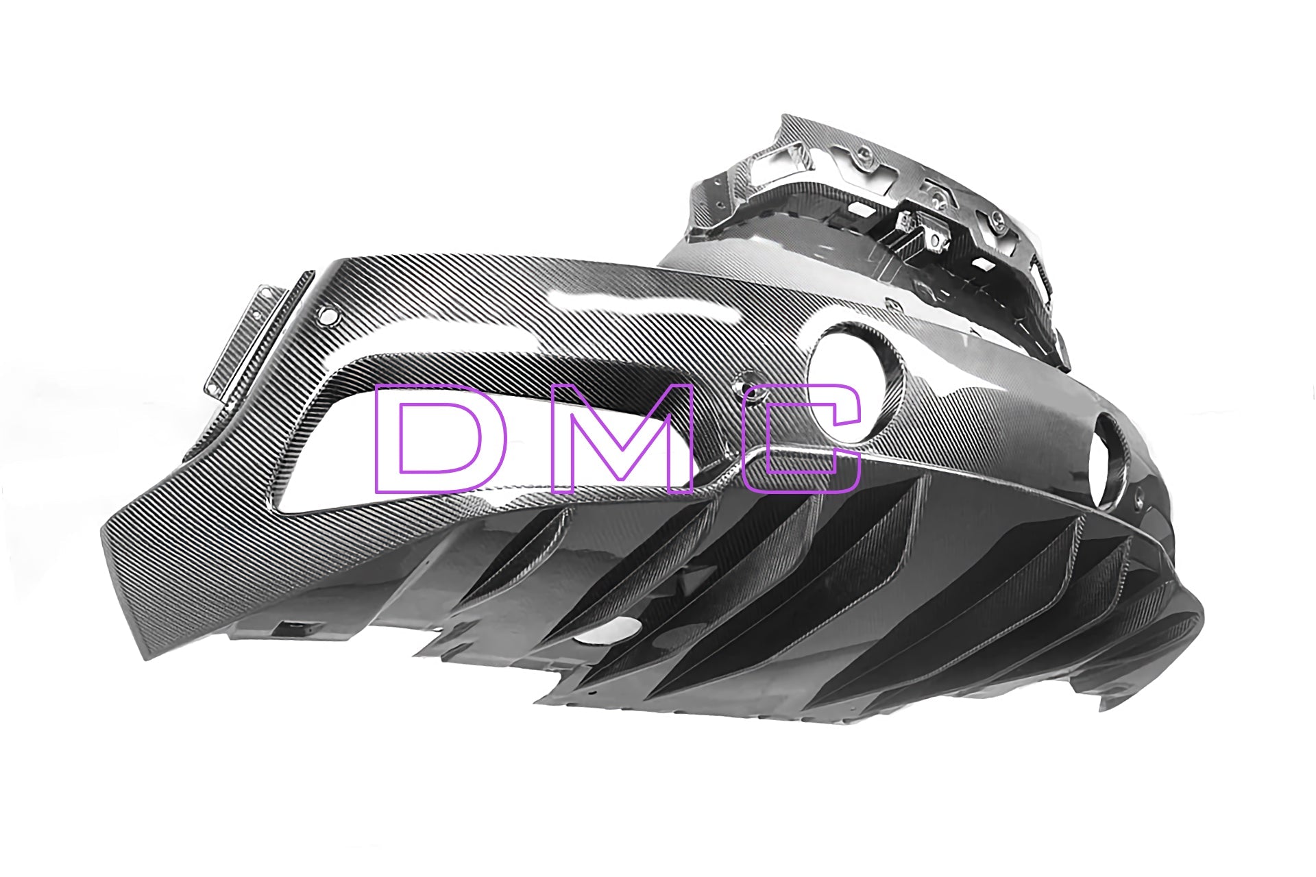 Diffuseur arrière en fibre de carbone de DMC pour Maserati MC20 Coupé et Spider Cielo - KDMPARTS EUROPE TUNING STORE