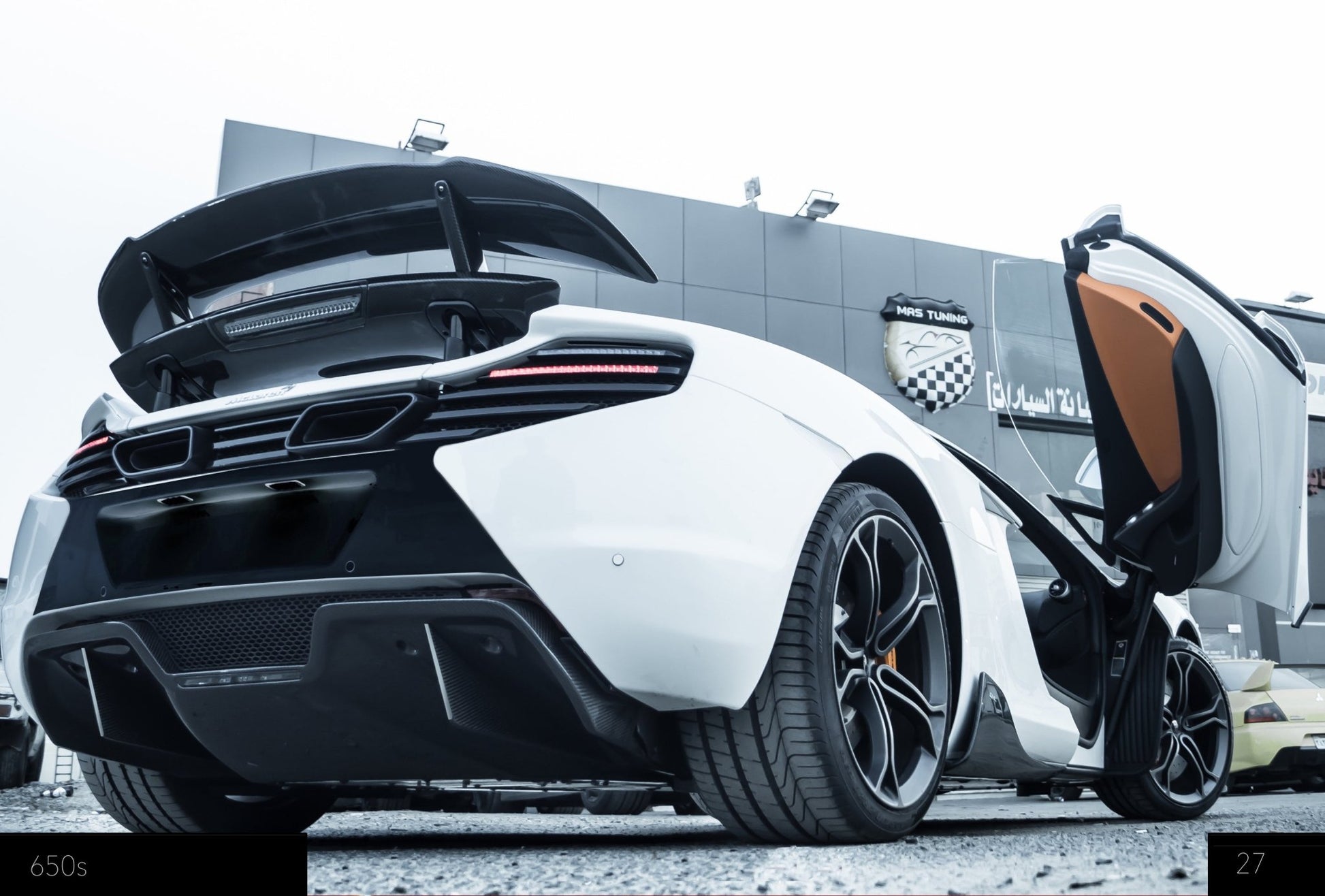 Diffuseur arrière en fibre de carbone de DMC pour McLaren MP4 12C - KDMPARTS EUROPE TUNING STORE