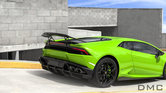 Diffuseur arrière en fibre de carbone « SV » de DMC pour Lamborghini Huracan Coupé et Spyder d'origine - KDMPARTS EUROPE TUNING STORE