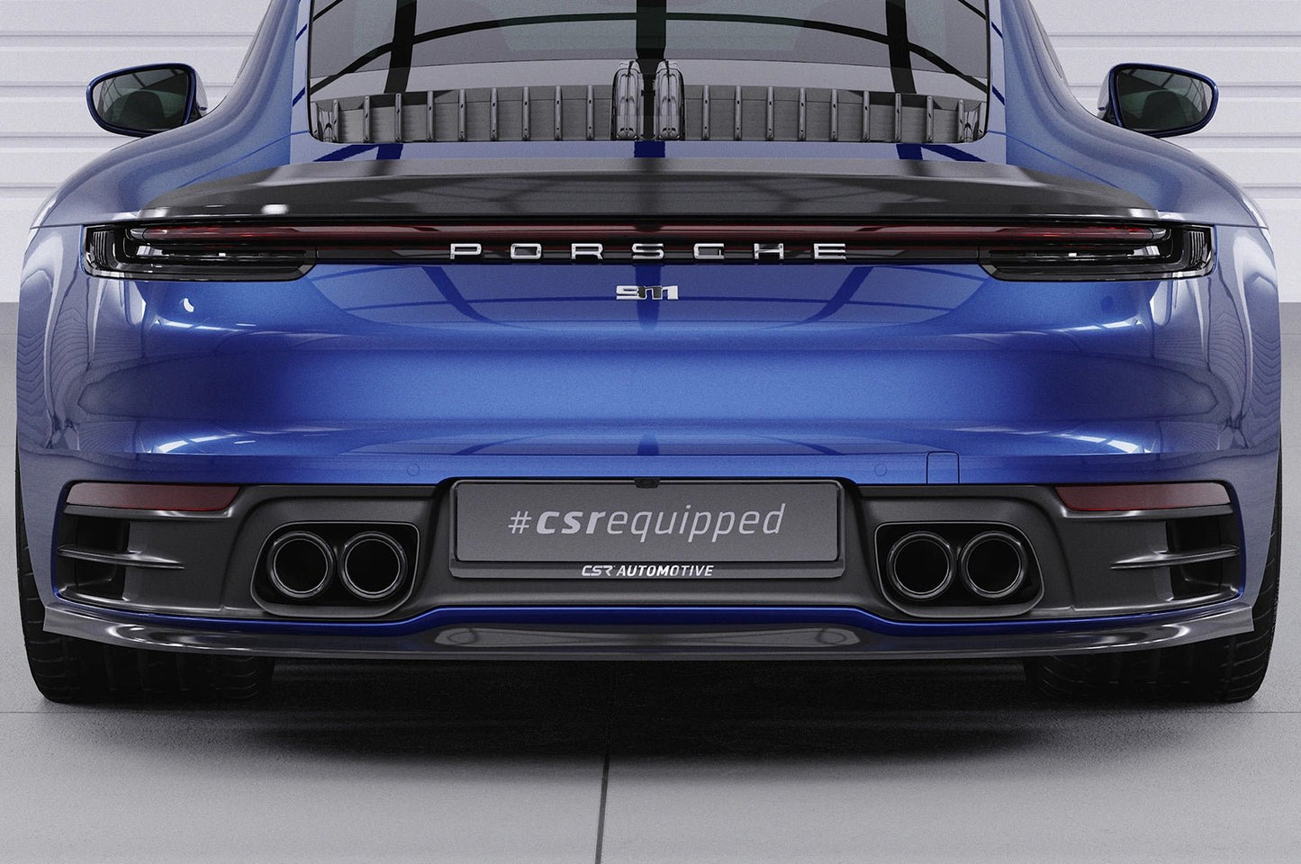 Diffuseur arrière homologué ABE pour Porsche 911 / 992 - KDMPARTS EUROPE TUNING STORE