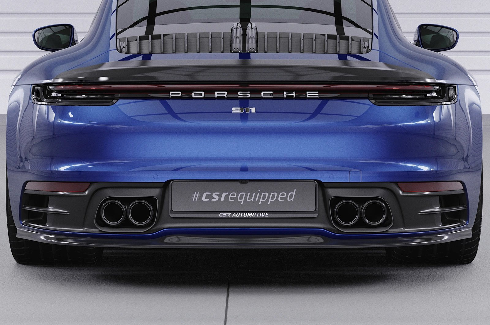 Diffuseur arrière homologué ABE pour Porsche 911 / 992 - KDMPARTS EUROPE TUNING STORE