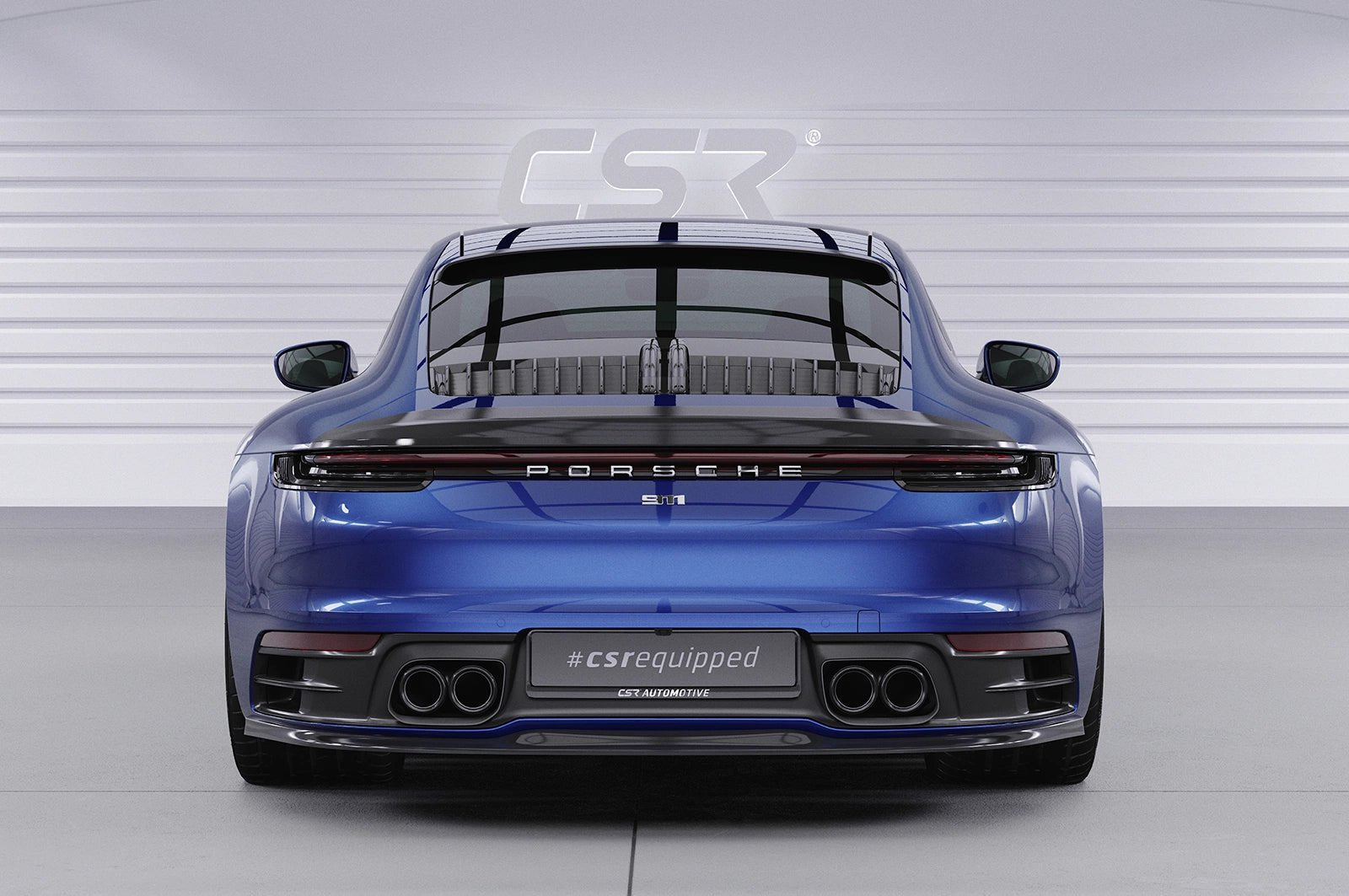 Diffuseur arrière homologué ABE pour Porsche 911 / 992 - KDMPARTS EUROPE TUNING STORE