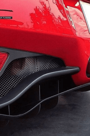 Diffuseur arrière pour Ferrari F458 Coupé Italia 2010 - 2014 en fibre de Carbone - KDMPARTS EUROPE TUNING STORE