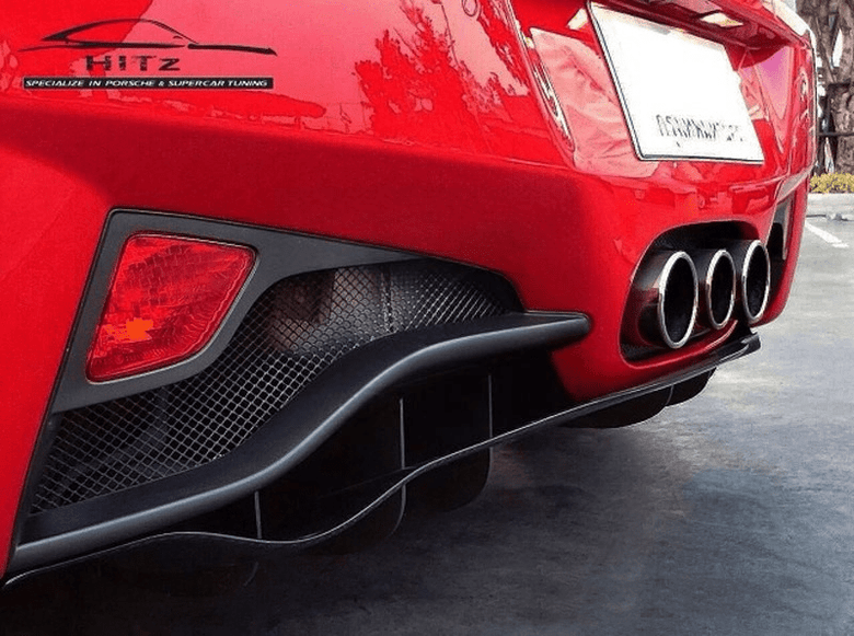 Diffuseur arrière pour Ferrari F458 Coupé Italia 2010 - 2014 en fibre de Carbone - KDMPARTS EUROPE TUNING STORE
