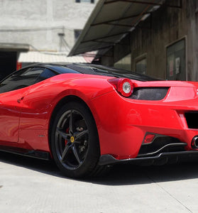 Diffuseur arrière pour Ferrari F458 Coupe Italia et Spider AV 2010 - 2014 en fibre de Carbone - KDMPARTS EUROPE TUNING STORE