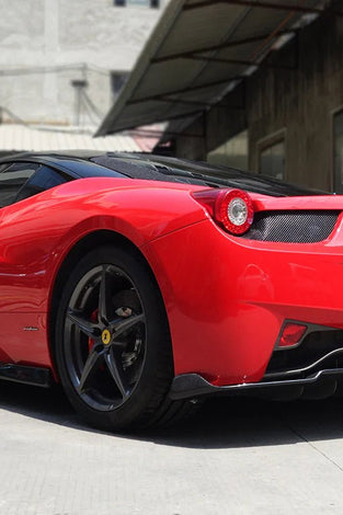 Diffuseur arrière pour Ferrari F458 Coupe Italia et Spider AV 2010 - 2014 en fibre de Carbone - KDMPARTS EUROPE TUNING STORE