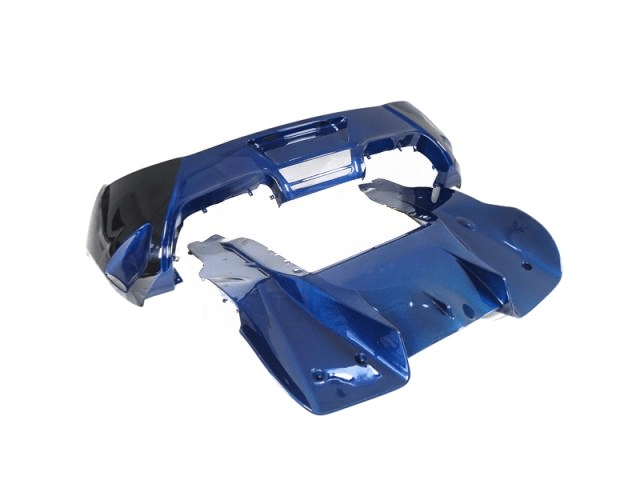 Diffuseur arrière pour McLaren MP4 12 - C et 650S 2011 - 2017 Style CF VRS V - MC AERO en fibre de Carbone bleu - KDMPARTS EUROPE TUNING STORE