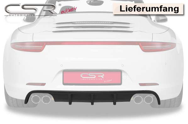 Diffuseur arrière pour Porsche 911 / 991 - KDMPARTS EUROPE TUNING STORE