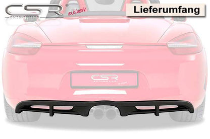 Diffuseur arrière pour Porsche Boxster 981 Cayman 981C - KDMPARTS EUROPE TUNING STORE