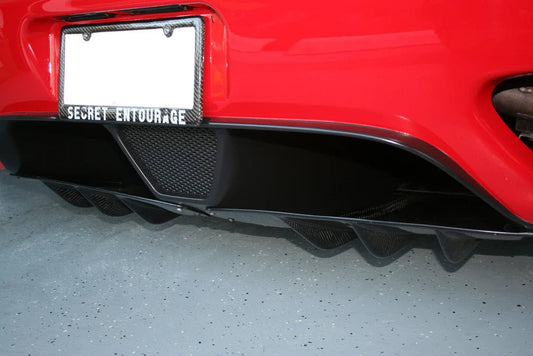 Diffuseur de pare chocs arrière pour Ferrari F360 Modena Spider 1999 - 2005 en fibre de Carbone - KDMPARTS EUROPE TUNING STORE
